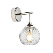 Allegra 1 Wall Light Bright Nickel image