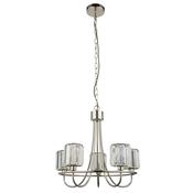 Berenice 5 Pendant Light - Bright Nickel image