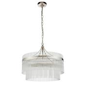Marietta 5 Pendant Light - Bright Nickel image