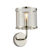 Hopton 1 Wall Light Bright Nickel image