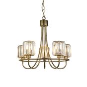 Berenice 5 Pendant Light - Antique Brass image