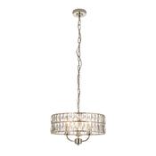 Clifton 3 Pendant Light - Bright Nickel image