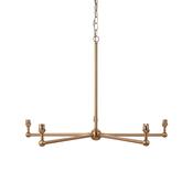 Santiago 5 Pendant Light - Fitting Brushed Brass image
