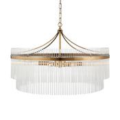 Marietta Grand 7 Pendant Light - Antique Brass image