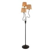 Wriggle 3 Floor Lamp - Matt Black image
