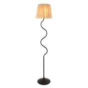 Wriggle 1 Floor Lamp - Matt Black image