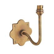 Anvil Swan Wall Light Antique Brass image