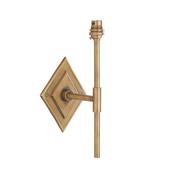 Diamond Tall Wall Light Antique Brass image