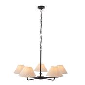 Lille 5 Pendant Light - Matt Black image
