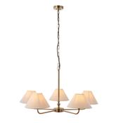 Lille 5 Pendant Light - Antique Brass image