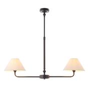 Lille 2 Pendant Light - Matt Black image