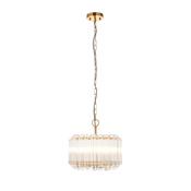 Valentina 3 Pendant Light - Brushed Aged Brass image