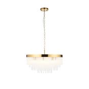Anistoria Grand 9 Pendant Light - Brushed Aged Brass image