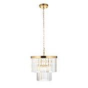 Conaston 4 Pendant Light - Brushed Aged Brass image