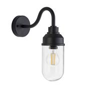 Truro Wall Light Textured Black image