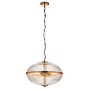 Somerset 3 Pendant Light - Vintage Brass image