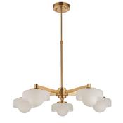 Boss 5 Pendant Light - Brushed Aged Brass image