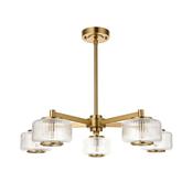 Stamford 5 Pendant Light - Brushed Aged Brass image