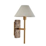 Faro Wall Light Dark Brown Emperador Marble image
