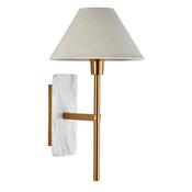 Faro Wall Light White Volakas Marble image