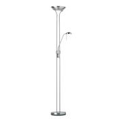Rome Floor Lamp - Satin Chrome image