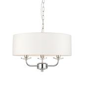 Nixon 3 Pendant Light - Bright Nickel image