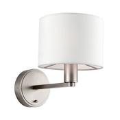 Daley Wall Light Nickel &amp; White image