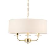 Nixon 3 Pendant Light - Brass image