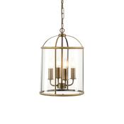 Lambeth 4 Pendant Light - Antique Brass image