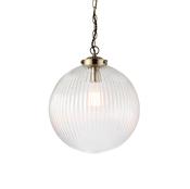 Brydon Pendant Light - Clear Glass Large image