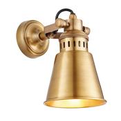 Elms Wall Light Antique Brass image