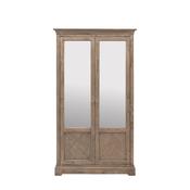 Rustique 2 Mirror Door Wardrobe image