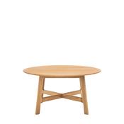 Madrid Round Oak Coffee Table image