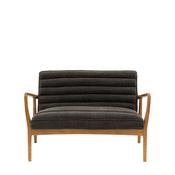 Datsun 2 Seater Charcoal Boucle Sofa image