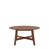Madrid Round Walnut Coffee Table image