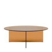 Parioli Glass Bronze Coffee Table image