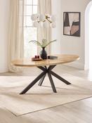 Bondi Oak Effect Oval 4–6 Seater Dining Table image