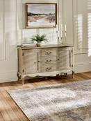 Camille French Style 2 Door 2 Drawer Sideboard – Limed Oak image