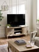 Camille French Style TV Unit – Limed Oak image