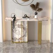 Modern Luxury Metal Console Table – Custom Made Entryway Furniture image