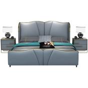 Custom Leather Bed Frame – Made to Order image