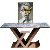 Luxury Designer Marble Console Table – Custom Made Entryway Furniture image