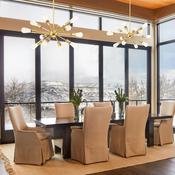 Modern Sputnik Chandelier – 8/12-Head Metal Pendant image