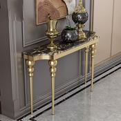 Luxury Marble Gold Console Table – Custom Made Entryway Furniture image