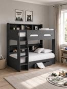 Orion Anthracite Bunk Bed with Storage image