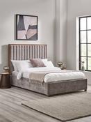 Whitmore Grey Chenille Upholstered Bed image