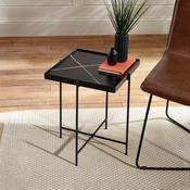 Celia 40cm Gloss Side Table - Living Room Accent Table image