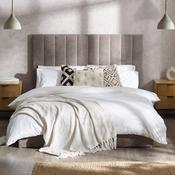 Eloise Fabric Grey Chenille Bed Frame image