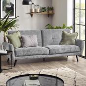 Monza Grey Chenille Sofa Bed - Guest Bed Seating image