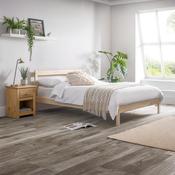 Sami 135cm Double Unfinished Solid Pine Bed Frame image